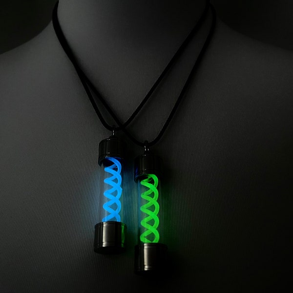 Virus T, virus T lumineux, antivirus lumineux, virus T Resident Evil, porte-clés virus G, collier T-abyss, virus T fluorescent, accessoire de jeu