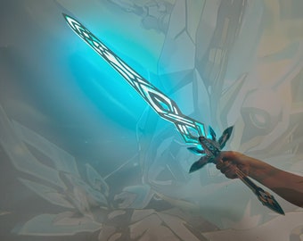 Sam LED Light-up Sword, Inspired by Honkai Star Rail, Firefly Cosplay prop, Sam Sword Cosprop, Length 110cm/43in