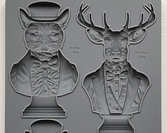 Iron Orchid Designs Invitation Only Decor Mould, Silicone Mould, Resin/Clay Mould FREE DELIVERY