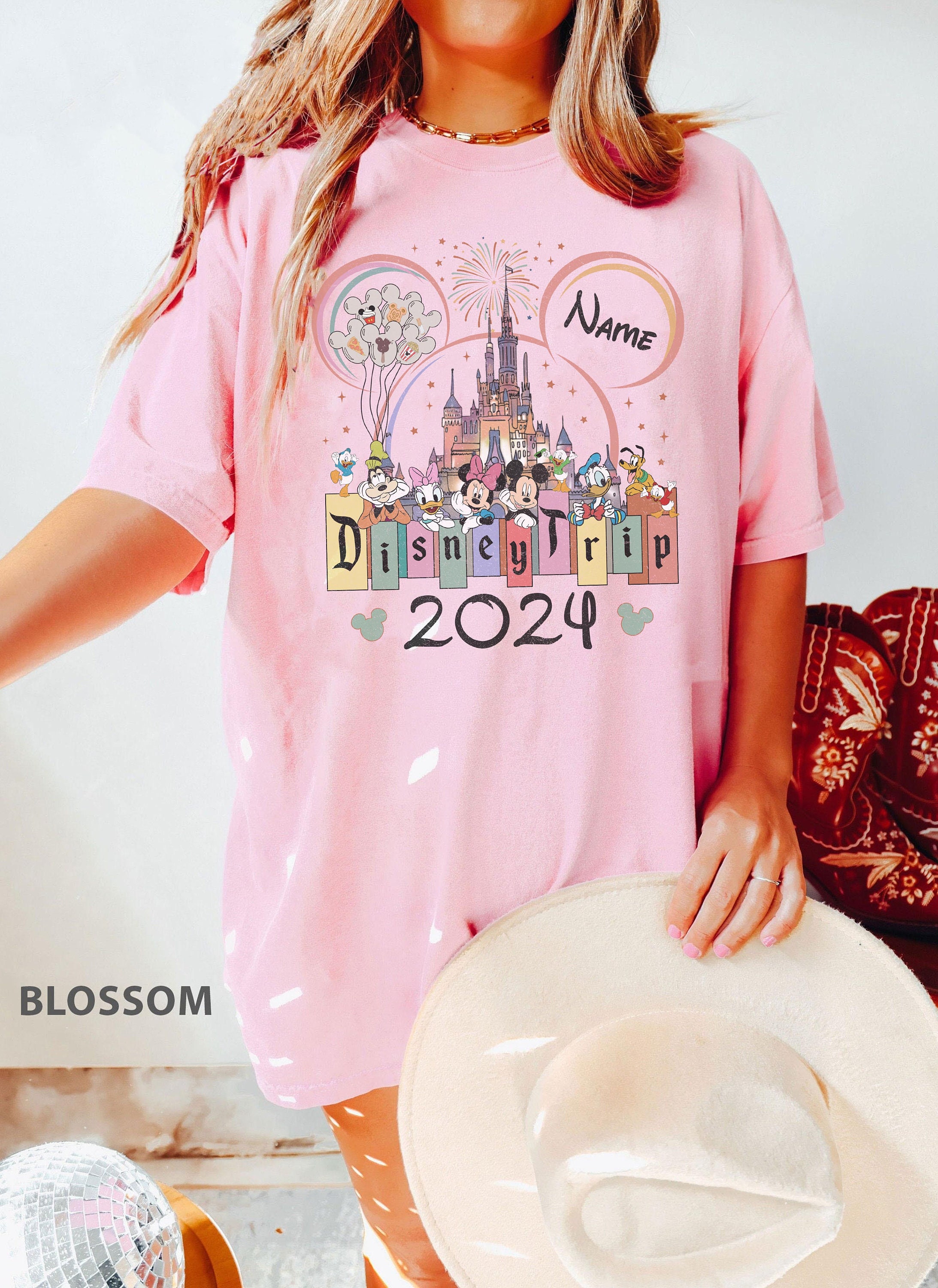 Personalized Disney Trip 2024 Shirt, Disneyland Family Shirt