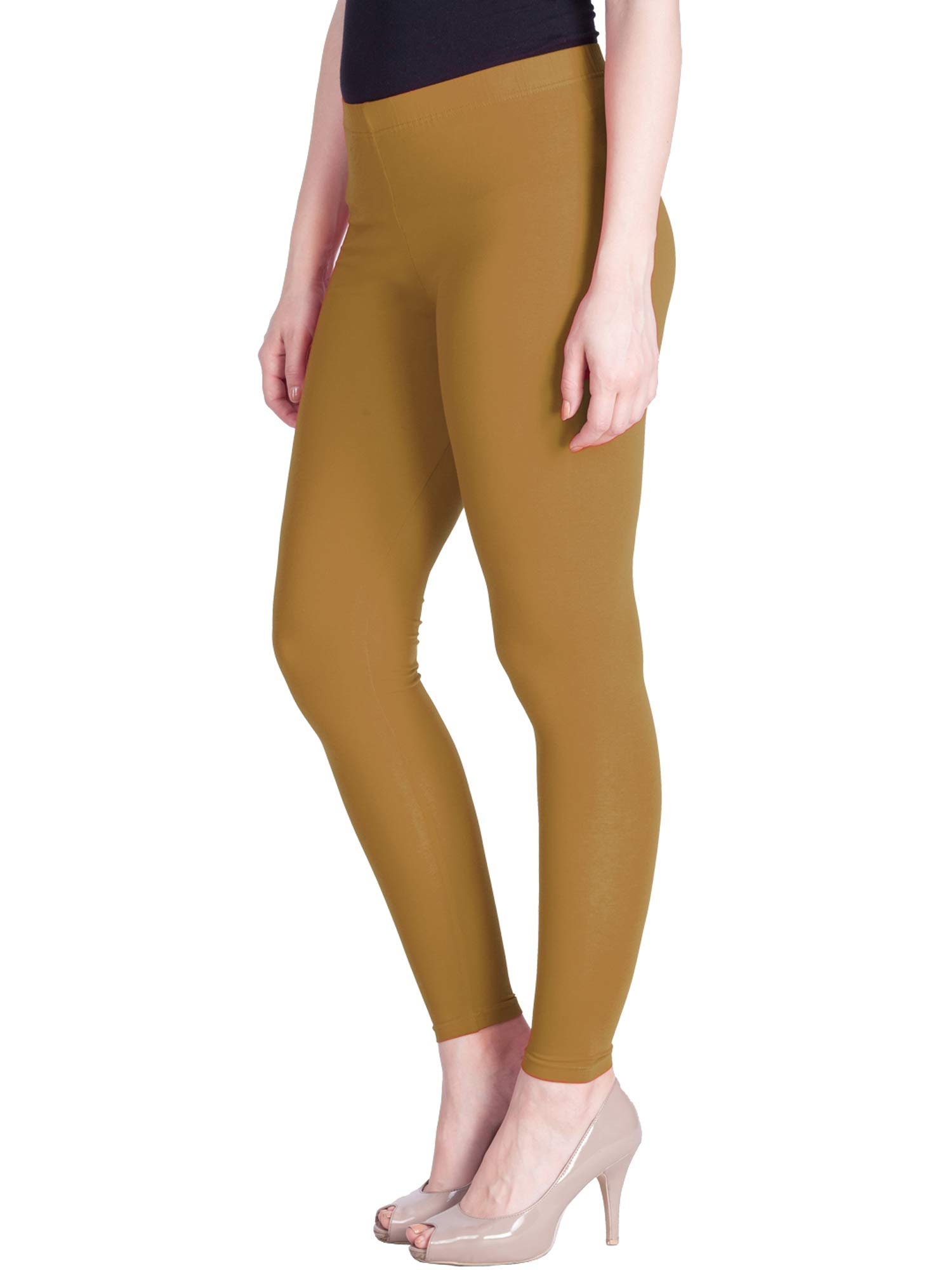 Women Ankle Length Leggings Colors Gold Free Size Free Shipping Etsy