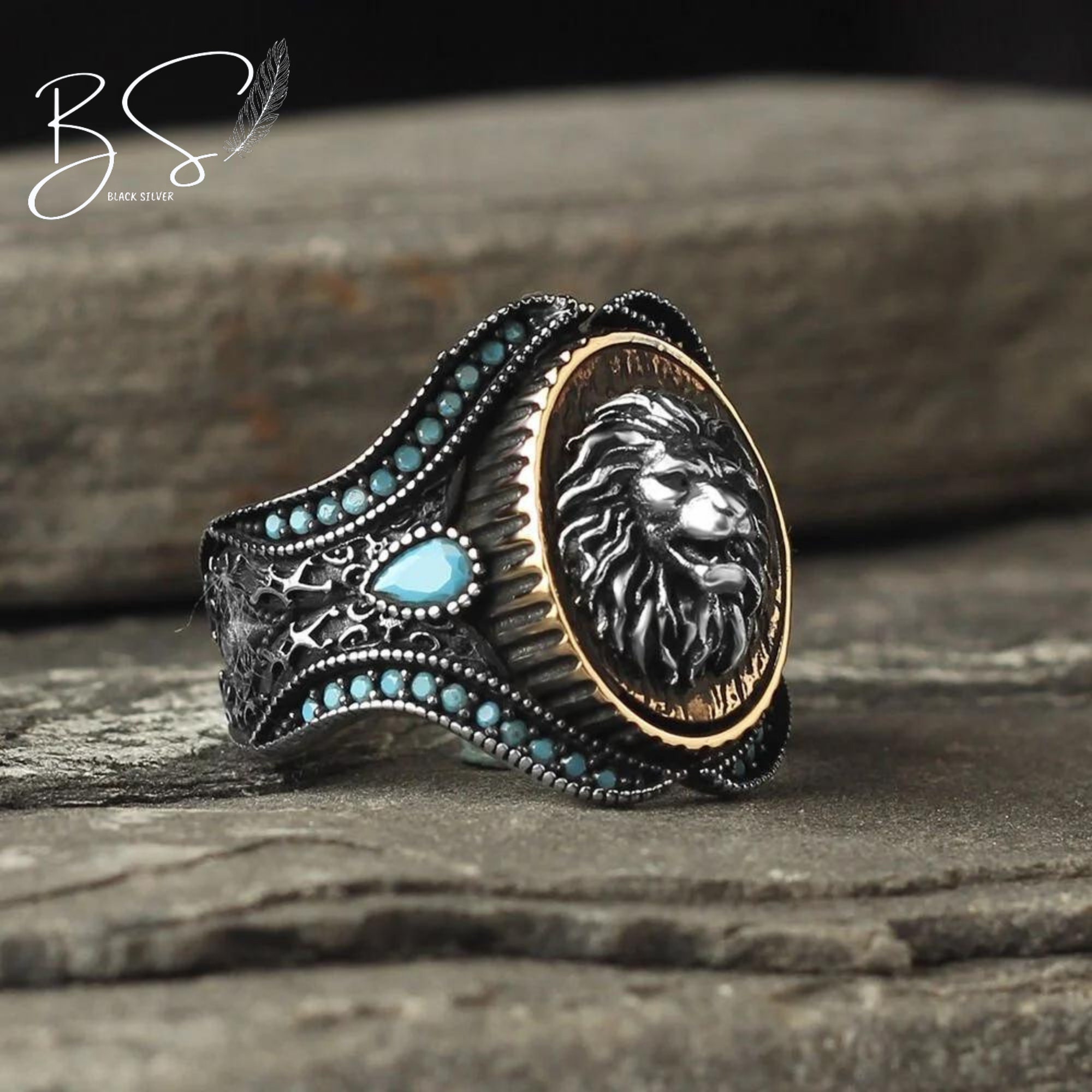 Amazon.com: Genuine Silver Lion Ring for Men ~ Lion King Ring Domineering  Rings ~ Sterling Silver 925 Biker Male Jewelry, : Clothing, Shoes & Jewelry