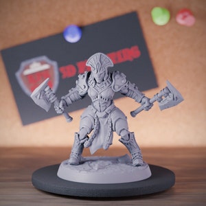 Golem Krieger Miniature Dungeons and Dragons Mini RPG Tabletop Miniatur DnD Painting Pathfinder 5e DnD | AG
