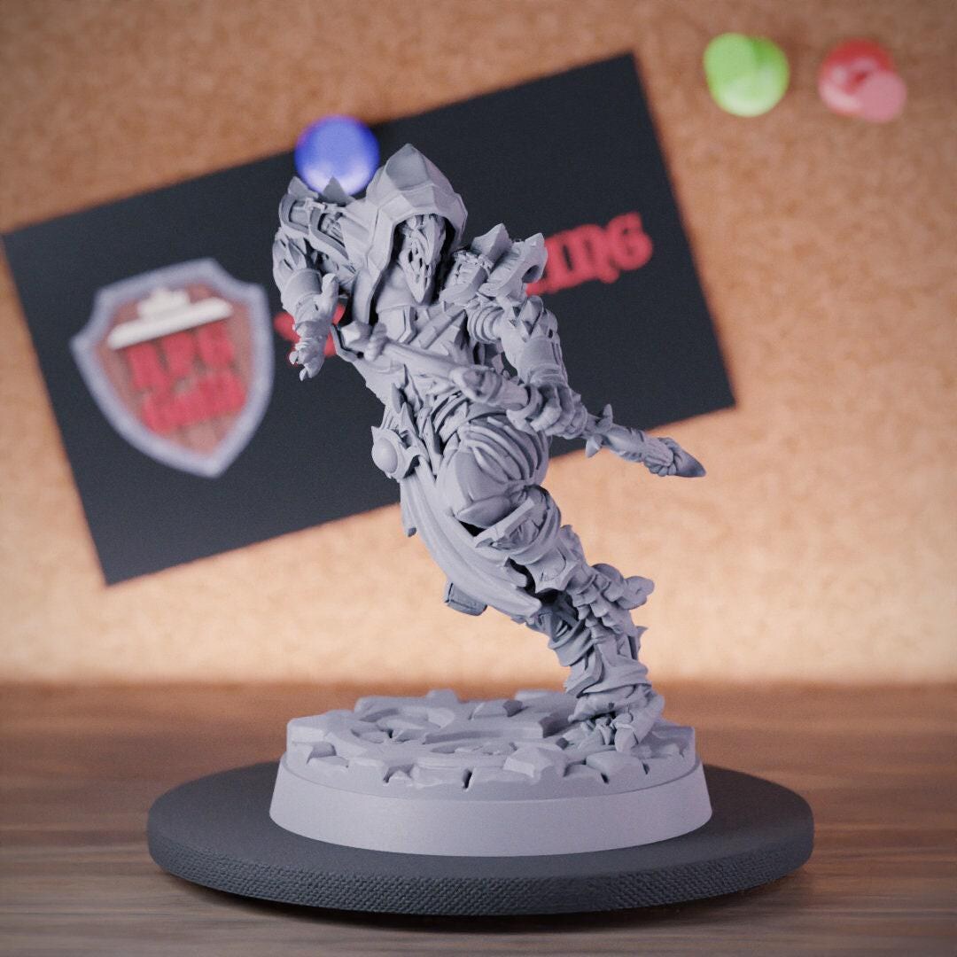 Cnp Rogue Dragonborn Rogue Miniature Hunter Dungeons and Dragons Mini RPG ...