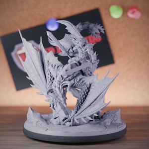 Wyvern Miniature Dungeons and Dragons Mini RPG Tabletop Miniature DnD Painting Pathfinder 5e DnD | AG