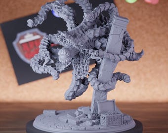 Monster Beholder Miniature | 28mm-75mm | Resin 3D Printed D&D Pathfinder Mini | DMS