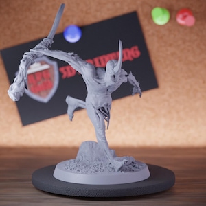 Demon Servant Miniature Monster Run Mini Dungeons and Dragons RPG Tabletop Miniature DnD Painting Pathfinder 5e DnD | LoP