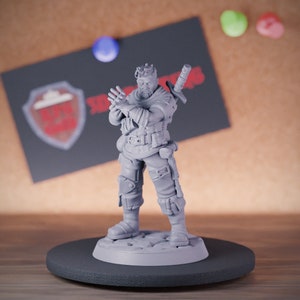Letho Miniature Dungeons and Dragons Mini RPG Tabletop Miniature DnD Painting Pathfinder 5e DnD | GM
