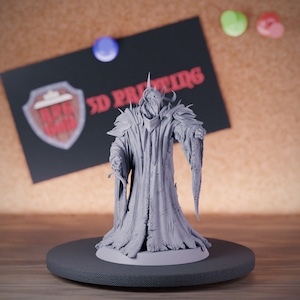 Wisp Wraith Miniature Undead Monster Mini Dungeons and Dragons Mini RPG Tabletop Miniature DnD Painting Pathfinder 5e DnD | LoP