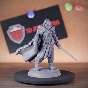 Ranger Miniature Dungeons and Dragons Mini RPG Tabletop Miniature DnD Painting Pathfinder 5e DnD | GM