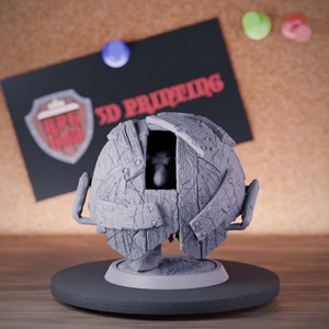Goblin Tanque Pesado Infantaria Miniatura Monstro Mini Dungeons and Dragons Mini RPG Mesa Miniatura DnD Pintura Pathfinder 5e DnD | LoP