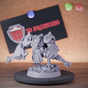 Grung Assassin Miniature Frogfolk Monster Dungeons and Dragons Mini RPG Tabletop Miniature DnD Painting Pathfinder 5e DnD | CnP