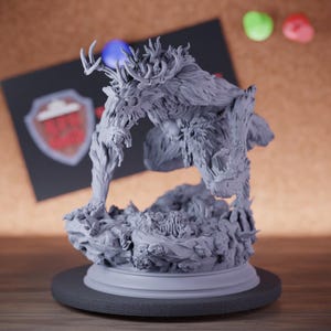 Undead Forest Monster Miniature Dreadclaw Mini Dungeons and Dragons Mini RPG Tabletop Miniature DnD Painting Pathfinder 5e DnD | DmS