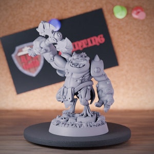 Grung Barbarian Miniature Frogfolk Monster Dungeons and Dragons Mini RPG Tabletop Miniature DnD Painting Pathfinder 5e DnD | CnP