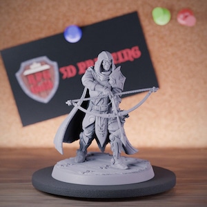 Königsgarde Jäger Miniature Archer Dungeons and Dragons Mini RPG Tabletop Miniature DnD Painting Pathfinder 5e DnD | CnP
