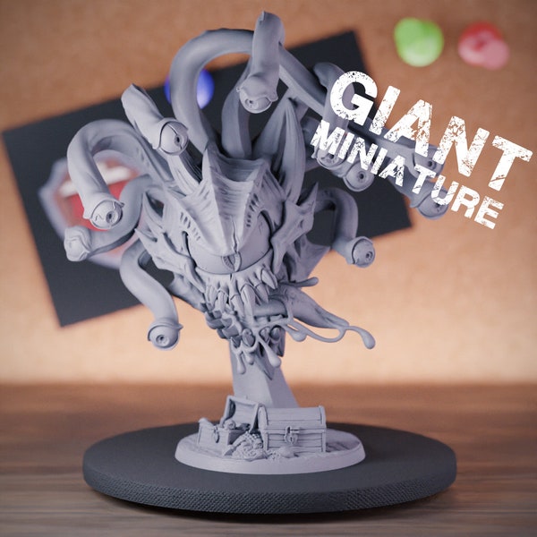 Beholder Miniature Xantaras Dungeons and Dragons Mini RPG Tabletop Miniature DnD Painting Pathfinder 5e DnD | AG
