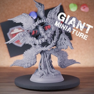 Biblical Angel Beholder Miniature | 28mm-75mm | Resin 3D Printed D&D Pathfinder Mini | DMS