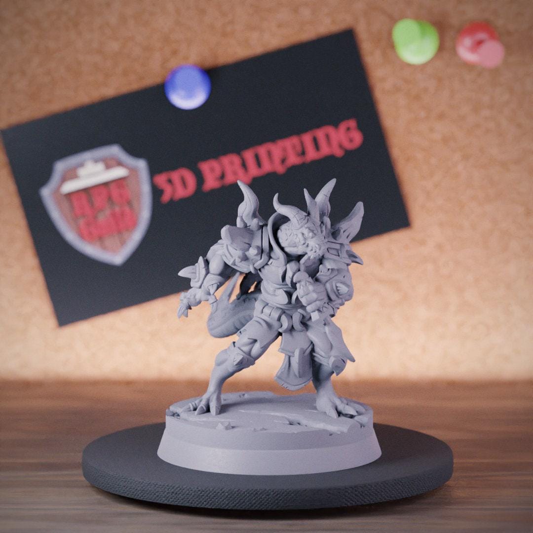 Cnp Rogue Kobold Assasin Miniature Rogue Dungeons and Dragons Mini RPG Tabletop ...