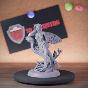 Elf Fairy Miniature Female Fairy Dungeons and Dragons Mini RPG Tabletop Miniature DnD Painting Pathfinder 5e DnD | GM