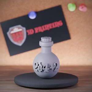 Heiltrank DnD Miniatur Zubehör für Dungeons and Dragons Tabletop und Malerei Weihnachten Geburtstagsgeschenk 5e DnD