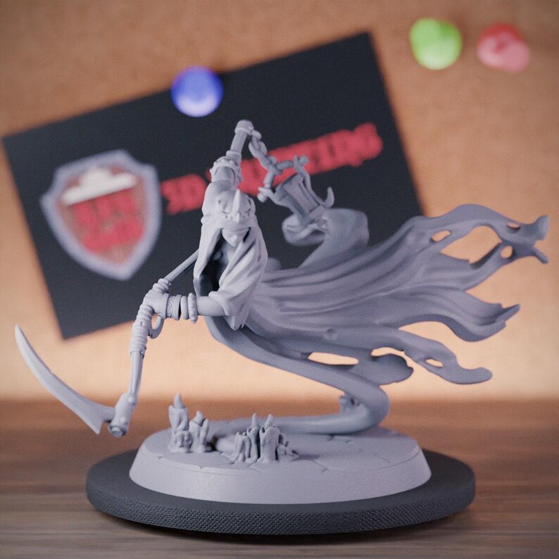 Specter Miniature Dungeons and Dragons Mini RPG Tabletop Miniature Dnd ...