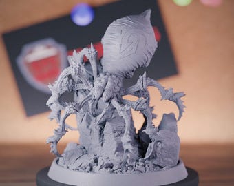 Jättespindelmonsterminiatyr | 28 mm-38 mm | Harts 3D-utskriven D&D Pathfinder Mini | DB