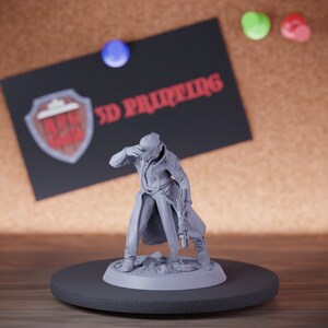 Sandstorm Guard Miniature Rogue Mini Dungeons and Dragons Mini RPG Tabletop Miniature DnD Painting Pathfinder 5e DnD | LoP