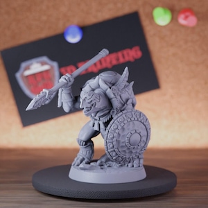 Tortolian Guard Turtlekin Miniature Tortle Mini Dungeons and Dragons Mini RPG Tabletop Miniature DnD Painting Pathfinder 5e DnD | AG