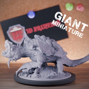 Dragon Turtle Miniature Monster Boss Dungeons and Dragons Mini RPG Tabletop Miniature DnD Painting Pathfinder 5e DnD | LoP