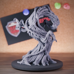 Terreno de Árvore Morta Miniatura Dungeons and Dragons Mini RPG Miniatura de Mesa DnD Pintura Pathfinder 5e DnD | AG