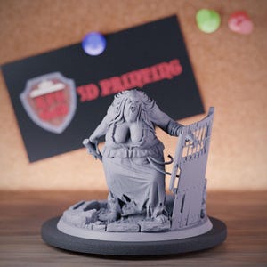 Kikimora Hag Monstrosity Miniature Monster Mini Dungeons and Dragons Mini RPG Tabletop Miniature DnD Painting Pathfinder 5e DnD | LoP