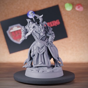 Dragonborn Rogue Miniature Ranger Dungeons and Dragons Mini RPG Tabletop Miniature DnD Painting Pathfinder 5e DnD | CnP