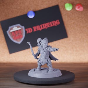 Gnome Ranger miniature Archer miniature Donjons et dragons Mini RPG de table Peinture miniature D&D Pathfinder 5e DnD | Directeur général