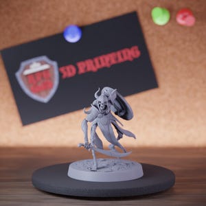 Persian Skeleton Miniature Sword Shield Charge Mini Dungeons and Dragons Mini RPG Tabletop Miniature DnD Painting Pathfinder 5e DnD | Lop