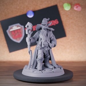 Mage Hero Gandalf miniatuur Wizard held Dungeons and Dragons Mini RPG tafelblad miniatuur DnD schilderij Pathfinder 5e DnD | CnP