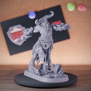 Centaur Miniature Warrior Monster Mini Dungeons and Dragons Mini RPG Tabletop Miniature DnD Painting Pathfinder 5e DnD | DB