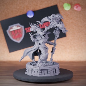 Goblin Dragonbreath Mage Miniature Monster Dungeons and Dragons Mini RPG Tabletop Miniature DnD Painting Pathfinder 5e DnD | CnP