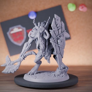 Warrior Troll Miniature Dungeons and Dragons Mini RPG Tabletop Miniature DnD Painting Pathfinder 5e DnD | AG