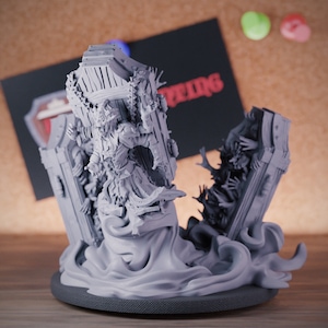 Lich Soul Collector Miniature Monster Boss Dungeons and Dragons Mini RPG Tabletop Miniature DnD Painting Pathfinder 5e DnD | CnP