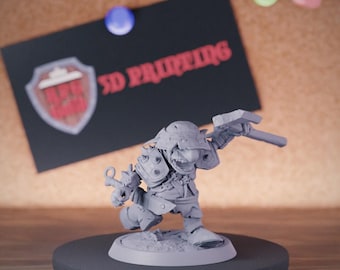 Goblin Axt Ladegerät Miniatur HobgoblinMonster Mini Dungeons and Dragons Mini RPG Tabletop Miniature DnD Painting Pathfinder 5e DnD | LoP