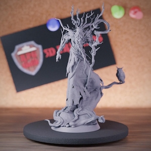 Leshy Forest Guardian Spirit Miniature Monster Mini Dungeons and Dragons Mini RPG Tabletop Miniature DnD Painting Pathfinder 5e DnD / LoP