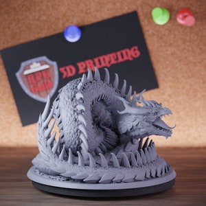 Cursed Snake Miniature Naga Mini Dungeons and Dragons Mini RPG Tabletop Miniature DnD Painting Pathfinder 5e DnD | LoP