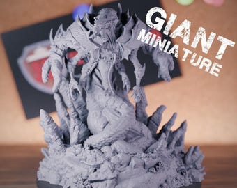 Giant Void Monster Miniature | 28mm-75mm | Resin 3D Printed D&D Pathfinder Mini | DMS