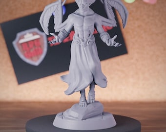 Vampire Fighter Miniature Monster Curse of Strahd Dungeons and Dragons Mini RPG Tabletop Miniature DnD Painting Pathfinder 5e DnD | GM
