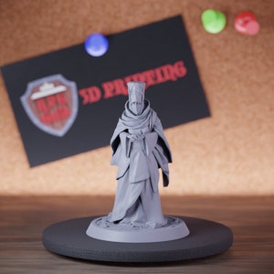 Sandstorm Priestess Miniature Cult Leader Mini Dungeons and Dragons Mini RPG Tabletop Miniature DnD Painting Pathfinder 5e DnD | LoP