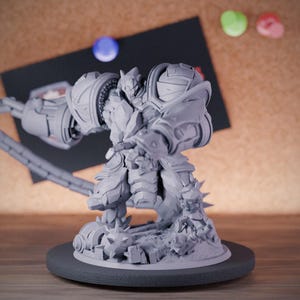 Artificer Golem Miniatur Konstrukt Dungeons and Dragons Mini RPG Tabletop Miniature DnD Painting Pathfinder 5e DnD | LoP