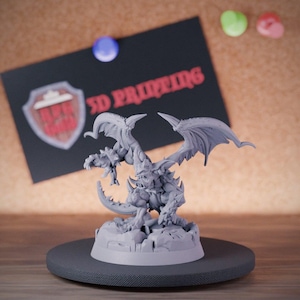 Imp Miniature Demon Fiend Dungeons and Dragons Mini RPG Tabletop Miniature DnD Painting Pathfinder 5e DnD | CnP