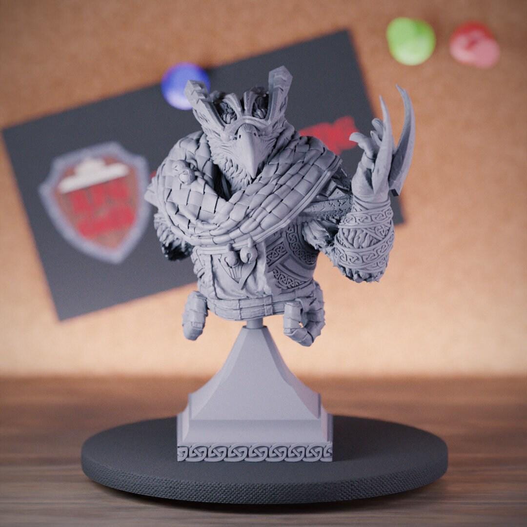 Feero Feero Overglide Bust for Painting and Collecting | DB | Resin Printed ...