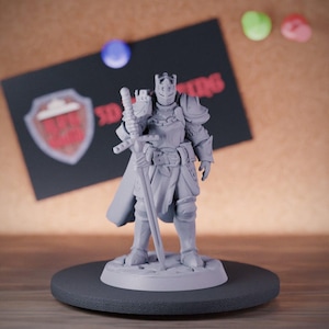 King Human DnD Miniature Prince Dungeons and Dragons Mini RPG Tabletop Miniature DnD Painting Pathfinder 5e DnD | GM