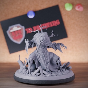 Leshy Forest Spirit Miniature Undead Monster Mini Dungeons and Dragons Mini RPG Tabletop Miniature DnD Painting Pathfinder 5e DnD | LoP